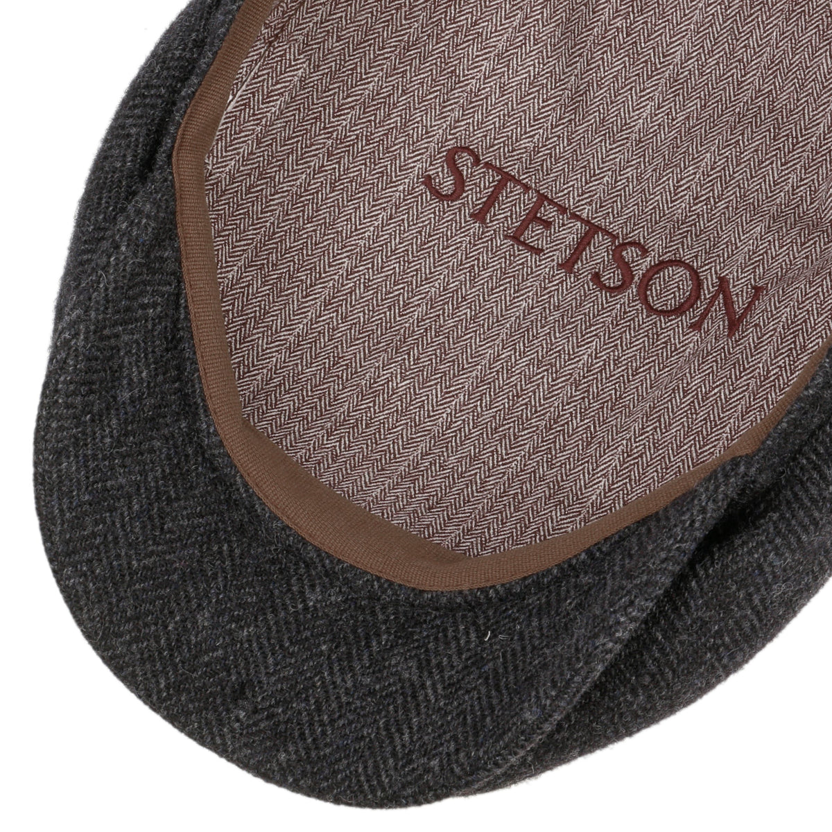 Driver Cap Wool Herringbone