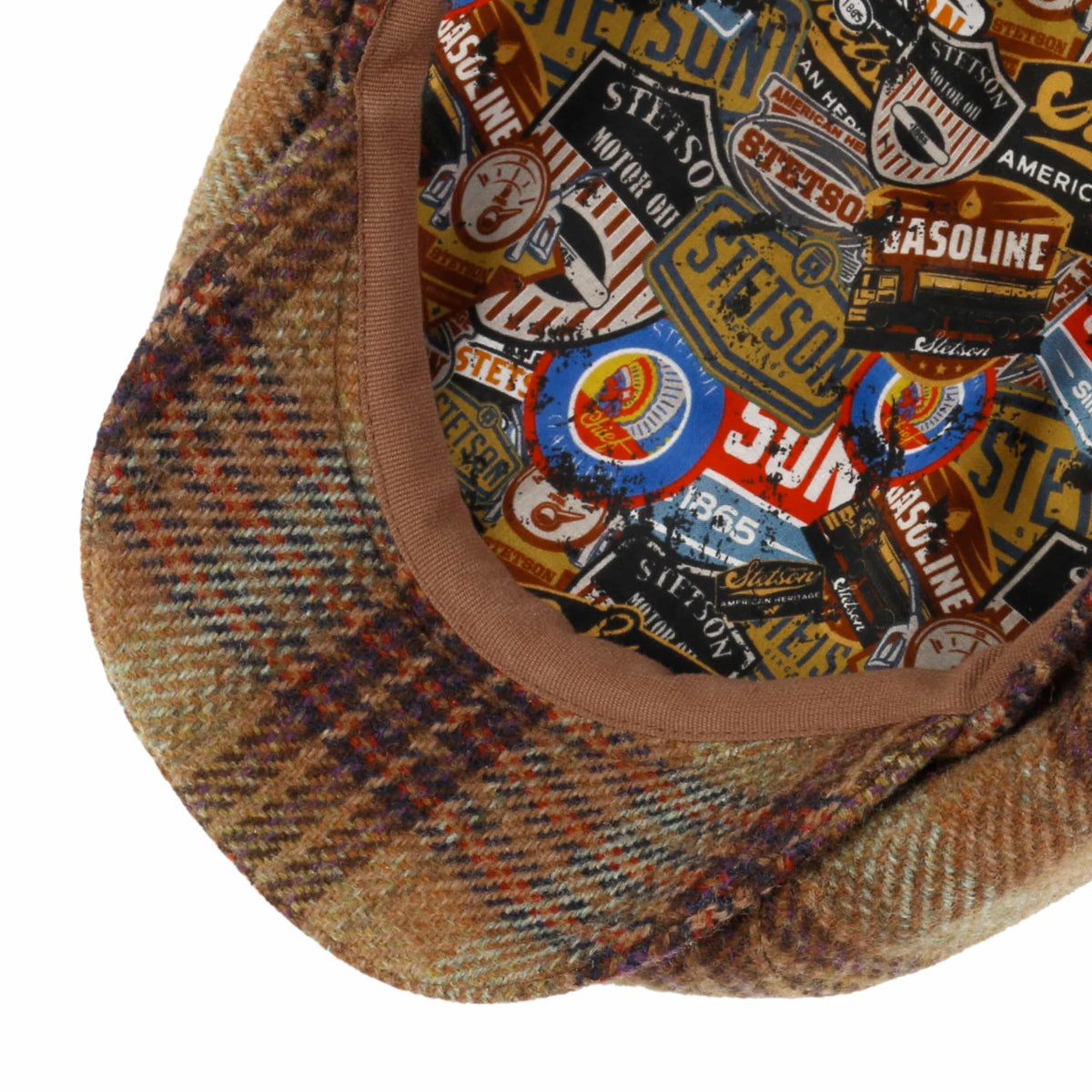 8-Panel Cap Wool Garage Theme
