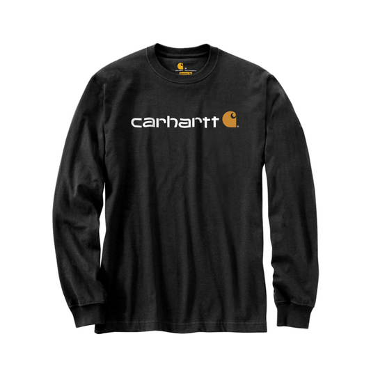 Carhartt Miesten Heavyweight pitkähihainen Logo paita