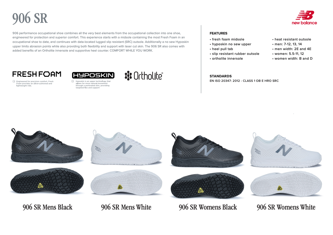 New Balance 906 SR ammattijalkine